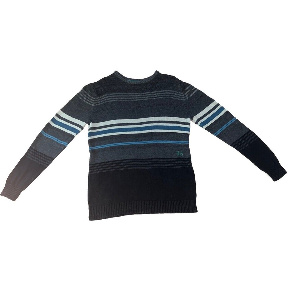 Vintage Billabong Pullover Sweater  Size L Gray Blue